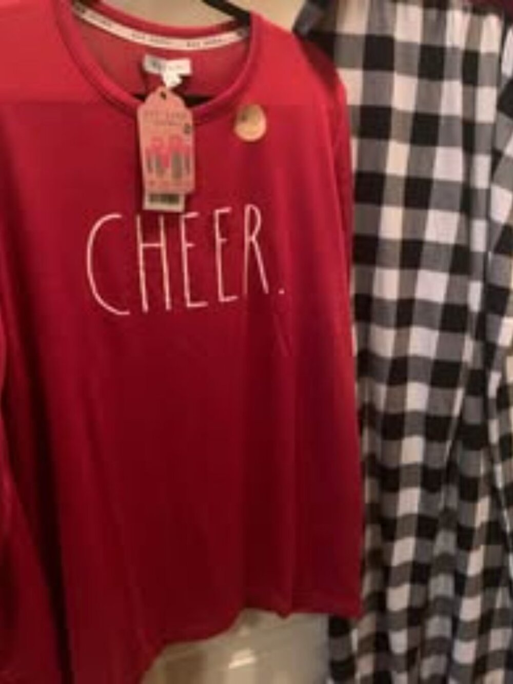 Rae Dunn Men’s Cheer Pajamas - NWT XL - Great Father's Day Gift!